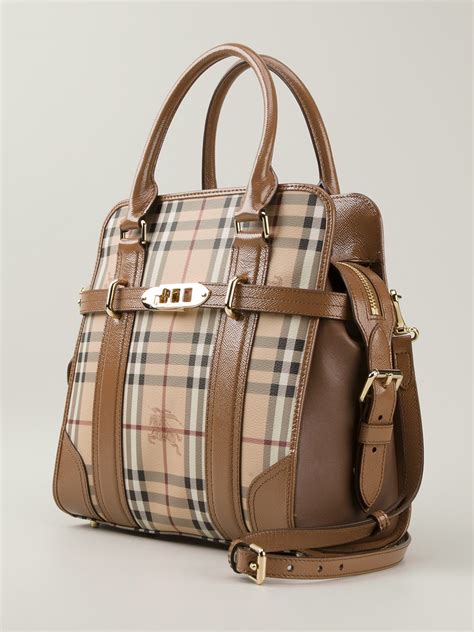 burberry check handbag|Mehr.